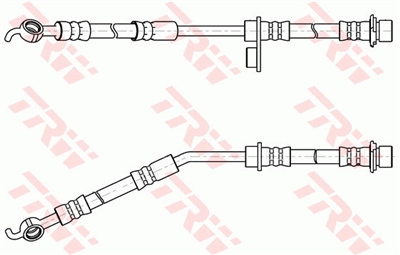 FREN HORTUMU ÖN SAĞ TOYOTA YARIS 1.0 VVT-İ 05-11, 1.33 VVT-İ 08-11, 1.4 D-4D 05-12 