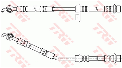 FREN HORTUMU ÖN SOL TOYOTA YARIS 1.0 VVT-İ 05-11, 1.33 VVT-İ 08-11, 1.4 D-4D 05-12 