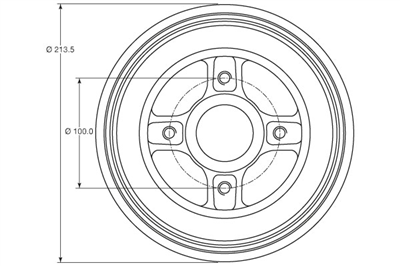 FREN KAMPANASI ARKA RENAULT CLIO II 1.2 98=>, 1.2 LPG 99-01, 1.2 16V 01=>, 1.4-1.6 98-05, 14 16V 99-08, 1.6 16V 98=>, 1.5 DCİ 01=>, 1.9 D 98-05, 1.9 DTİ 99-05, LOGAN I1.4-1.6 04=>, 1.5 DCİ 07=>, MEGANE I 1.4 ECO 96-99, 1.4 16V 99-03, 1.6 İ 96-99, 1.6