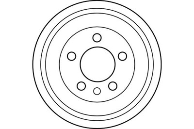 FREN KAMPANASI ARKA VOLKSWAGEN FOX HB 1.2 05-11, 1.4 05-09, 1.4 TDİ 05-09, POLO 1.2-1.4 02-09, 1.2-1.4 16V 01-09, 1.4 FSİ 02-06, 1.4-1.9 TDİ 01-09, 1.9 SDİ 01-09 