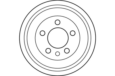 FREN KAMPANASI ARKA VOLKSWAGEN FOX HB 1.2 05-11, 1.4 05-09, 1.4 TDİ 05-09, POLO 1.2-1.4 02-09, 1.2-1.4 16V 01-09, 1.4 FSİ 02-06, 1.4-1.9 TDİ 01-09, 1.9 SDİ 01-09 