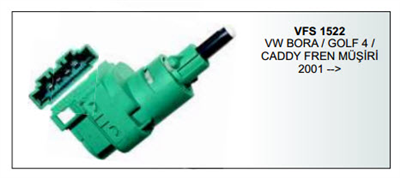 FREN MÜŞÜRÜ VFS1522 VWBORAGOLF IV-CADDY 01> 