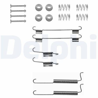 FREN PABUÇ MONTAJ TAKIMI ARKA CHEVROLET MATIZ 0.8 / 1.0 05 =>, DAEWOO MATIZ 0.8 / 1.0 98 => 