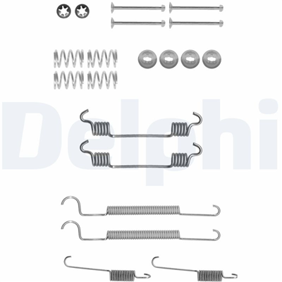 FREN PABUÇ MONTAJ TAKIMI ARKA CHEVROLET REZZO MPV 1.6 / 2.0 05 =>, DAEWOO REZZO 1.8 00 => 