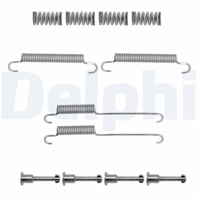 FREN PABUÇ MONTAJ TAKIMI ARKA CHRYSLER VOYAGER III 2.0 / 2.4 / 3.0 / 3.3 / 3.8 95-01, DODGE CARAVAN 2.4 / 3.3 / 3.8 95-01 