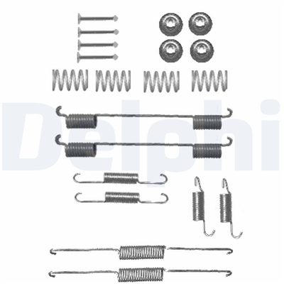 FREN PABUÇ MONTAJ TAKIMI ARKA CHRYSLER GRAND VOYAGER V 3.3 08 =>, VOYAGER IV 2.4 / 3.3 / 3.8 00-08, DODGE CARAVAN 3.3 / 3.8 00-07 