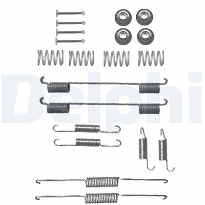 FREN PABUÇ MONTAJ TAKIMI ARKA CHRYSLER GRAND VOYAGER V 3.3 08 =>, VOYAGER IV 2.4 / 3.3 / 3.8 00-08, DODGE CARAVAN 3.3 / 3.8 00-07 