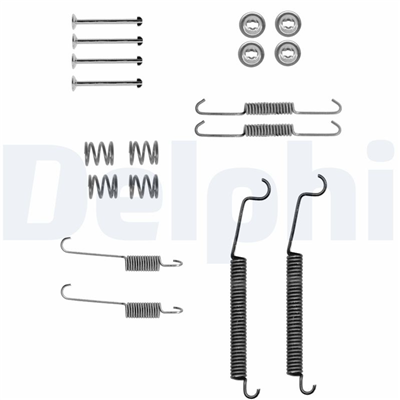 FREN PABUÇ MONTAJ TAKIMI ARKA CITROEN XSARA 1.6 / 1.8 / 1.9 / 2.0 97-00, XSARA COUPE 1.9 98-00, PEUGEOT 206 1.1 / 1.4 / 1.6 98-09, 3008 MPV 1.6 / 2.0 09-16, RENAULT CLIO II 1.2 / 1.4 / 1.6 01-10, CLIO SYMBOL 1.5 / 1.9 98-09 