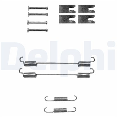 FREN PABUÇ MONTAJ TAKIMI ARKA FIAT DOBLO MPV 1.2 / 1.4 / 1.6 / 1.9 01 => 