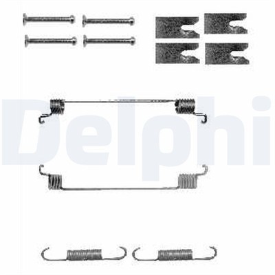 FREN PABUÇ MONTAJ TAKIMI ARKA FIAT FIORINO 1.4 07 =>, IDEA 1.2 / 1.3 / 1.4 04 =>, PANDA 0.9 / 1.2 / 1.3 12 =>, LANCIA YPSILON 1.2 11 =>, OPEL CORSA D 1.0 / 1.2 / 1.4 06-14 