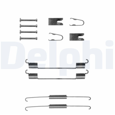 FREN PABUÇ MONTAJ TAKIMI ARKA FIAT MAREA 1.8 / 1.9 96-02, MULTIPLA 1.6 / 1.9 01-10, PALIO 1.2 / 1.4 / 1.6 98 => 