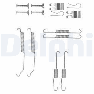FREN PABUÇ MONTAJ TAKIMI ARKA FORD FIESTA VI 1.0 / 1.2 / 1.4 / 1.6 08 =>, KA 1.2 16 => 