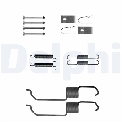 FREN PABUÇ MONTAJ TAKIMI ARKA FORD MAVERICK 2.0 / 2.3 / 3.0 01 =>, MAZDA 626 V 1.8 / 2.0 97-02 