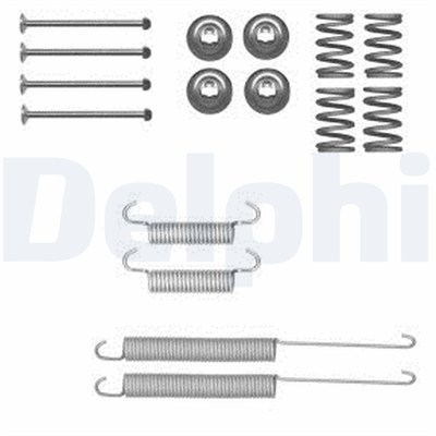 FREN PABUÇ MONTAJ TAKIMI ARKA FORD RANGER 2.2 / 3.2 11 =>, VW AMAROK 2.0 / 3.0 16 => 