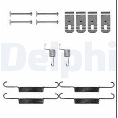 FREN PABUÇ MONTAJ TAKIMI ARKA HONDA CR-V II 2.0 / 2.2 01-07, CR-V III 2.2 / 2.4 07 => 