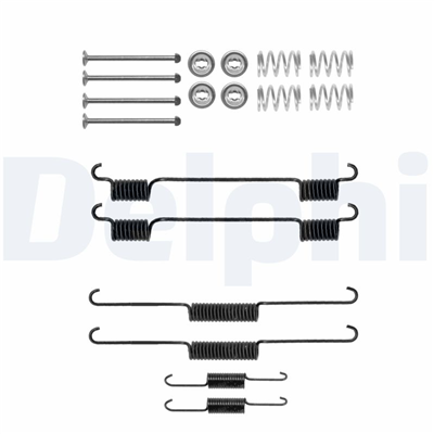 FREN PABUÇ MONTAJ TAKIMI ARKA HYUNDAI SANTA FE I 2.0 / 2.4 / 2.7 01-06, KIA CARNIVAL I 2.5 / 2.9 99-01, CARNIVAL II 2.5 / 2.9 / 3.5 01-06 