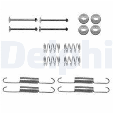 FREN PABUÇ MONTAJ TAKIMI ARKA HYUNDAI TERRACAN 2.5 / 2.9 / 3.5 01-06, KIA SORENTO I 2.4 / 2.5 / 3.3 / 3.5 02 => 