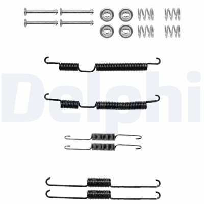 FREN PABUÇ MONTAJ TAKIMI ARKA HYUNDAI COUPE 1.6 / 2.0 02-09, ELANTRA 1.6 / 2.0 05-11 