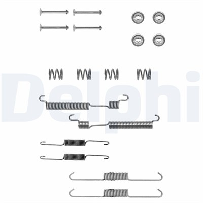 FREN PABUÇ MONTAJ TAKIMI ARKA HYUNDAI ACCENT I 1.3 / 1.5 94-00, PONY 1.3 / 1.5 89-95, S COUPE 1.5 90-96 