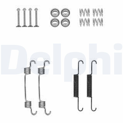 FREN PABUÇ MONTAJ TAKIMI ARKA HYUNDAI TUCSON 2.0 04-10, KIA CERATO 1.5 / 1.6 / 2.0 04 =>, SPORTAGE 2.0 06 => 