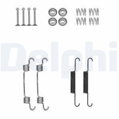 FREN PABUÇ MONTAJ TAKIMI ARKA HYUNDAI TUCSON 2.0 04-10, KIA CERATO 1.5 / 1.6 / 2.0 04 =>, SPORTAGE 2.0 06 => 