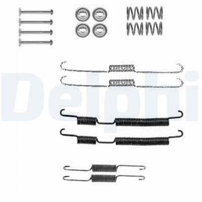 FREN PABUÇ MONTAJ TAKIMI ARKA HYUNDAI SONATA V 2.0 / 2.4 / 3.3 05-10, KIA CERATO 1.5 / 1.6 / 2.0 04-08, 