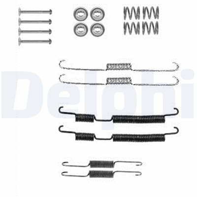 FREN PABUÇ MONTAJ TAKIMI ARKA HYUNDAI SONATA V 2.0 / 2.4 / 3.3 05-10, KIA CERATO 1.5 / 1.6 / 2.0 04-08, 