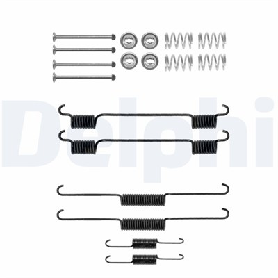 FREN PABUÇ MONTAJ TAKIMI ARKA HYUNDAI SANTA FE I 2.0 / 2.4 / 2.7 01-06, KIA CARNIVAL I 2.5 / 2.9 99-01, CARNIVAL II 2.5 / 2.9 / 3.5 01-06 
