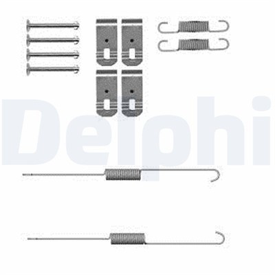 FREN PABUÇ MONTAJ TAKIMI ARKA ISUZU D-MAX II 1.9 / 2.5 12 =>, MITSUBISHI L200 2.2 / 2.5 15 => 
