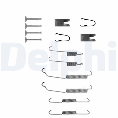 FREN PABUÇ MONTAJ TAKIMI ARKA MERCEDES-BENZ A 140 97-04, A 160 97-04, A 190 99-04, A 210 01-04 