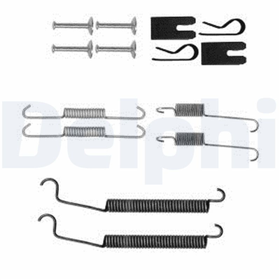 FREN PABUÇ MONTAJ TAKIMI ARKA MITSUBISHI COLT VI 1.1 / 1.3 / 1.5 04-12, SMART FORFOUR 1.1 / 1.3 / 1.5 04-06 