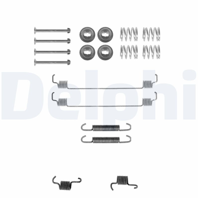 FREN PABUÇ MONTAJ TAKIMI ARKA NISSAN KUBISTAR 1.2 / 1.5 / 1.6 03 =>, RENAULT KANGOO 1.2 / 1.4 / 1.5 / 1.6 / 1.9 97 => 