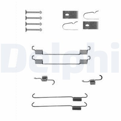 FREN PABUÇ MONTAJ TAKIMI ARKA NISSAN MICRA III 1.0 / 1.2 / 1.4 / 1.5 / 1.6 05 =>, SUZUKI ALTO 1.0 09 => 