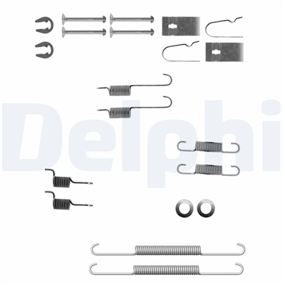 FREN PABUÇ MONTAJ TAKIMI ARKA NISSAN MICRA IV 1.2 10 =>, KIA PICANTO 1.0 / 1.1 04 => 