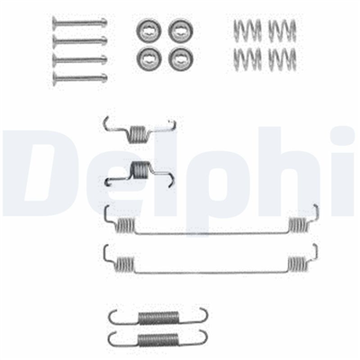 FREN PABUÇ MONTAJ TAKIMI ARKA NISSAN MICRA IV 1.2 10 =>, RENAULT CLIO II 1.2 / 1.4 / 1.5 / 1.6 98-06, KIA PICANTO 1.0 / 1.1 04 => 
