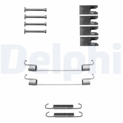FREN PABUÇ MONTAJ TAKIMI ARKA NISSAN NOTE 1.4 / 1.5 / 1.6 06-13, RENAULT CLIO III 1.5 / 2.0 06-14, TOYOTA RAV 4 III 2.0 / 2.2 06-13, YARIS 1.0 / 1.3 / 1.8 05-11 