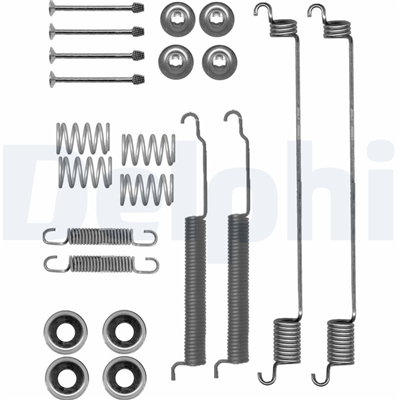 FREN PABUÇ MONTAJ TAKIMI ARKA NISSAN PATHFINDER II 2.7 / 3.3 97-04, PICK UP 2.5 / 2.7 / 3.2 98-05 