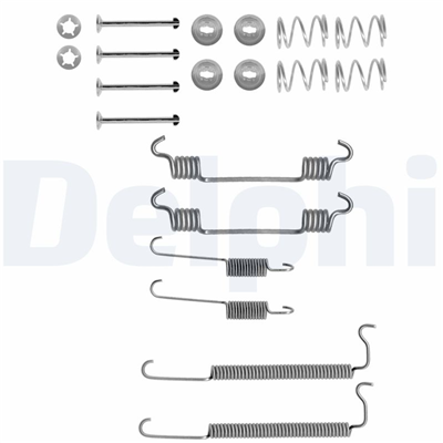 FREN PABUÇ MONTAJ TAKIMI ARKA OPEL KARL 1.0 15-18, CHEVROLET AVEO 1.2 / 1.4 05 =>, DAEWOO KALOS 1.2 / 1.4 02 => 