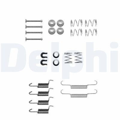 FREN PABUÇ MONTAJ TAKIMI ARKA SUBARU FORESTER 2.0 / 2.5 02-08, IMPREZA COUPE 1.6 / 2.0 95-00, LEGACY I 89-93 