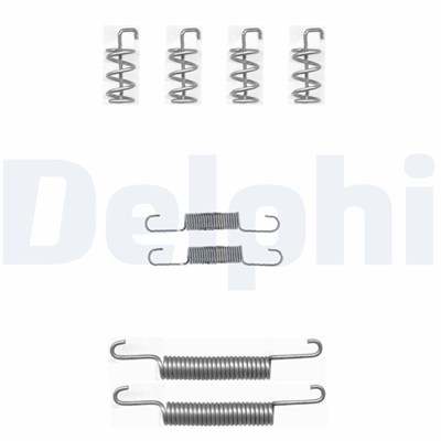 FREN PABUÇ MONTAJ TAKIMI ARKA VOLVO C30 1.6 / 1.8 / 2.0 06-12, S60 I 2.0 / 2.4 00-10, S80 I 2.0 / 2.4 / 2.5 / 2.8 98-06 