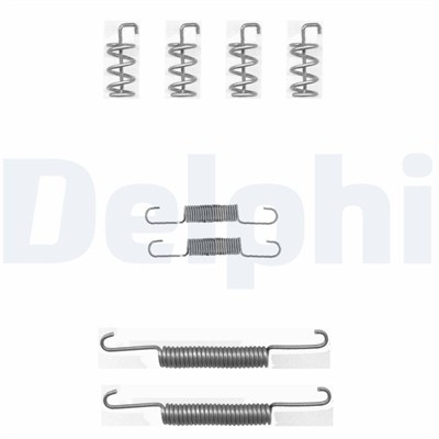 FREN PABUÇ MONTAJ TAKIMI ARKA VOLVO C70 II CABRIO 2.0 / 2.4 07-09, S60 I 2.5 03-10, S80 II 2.5 / 3.2 / 4.4 07-10, V70 II 2.4 / 2.5 01-07, XC90 I 3.2 06-12 