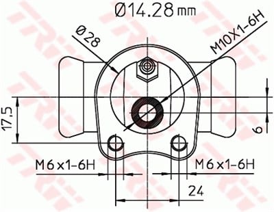 FREN SİLİNDİRİ ARKA SAĞ-SOL 14,3 MM OPEL CORSA A HB 1.0 82-93, 1.2 İ 89-93, 1.3 85-89, 1.3 İ 86-90, 1.3 S 82-89, 1.4 İ 90-93, 1.4 S 90-93, 1.6 GSİ 88-93, 1.5 D 87-93, KADETT C 1.2 73-77, 1.2 S 73-79, KADETT D 1.2 79-84, 1.2 S 79-84, 1.3 N 79-84, KADE