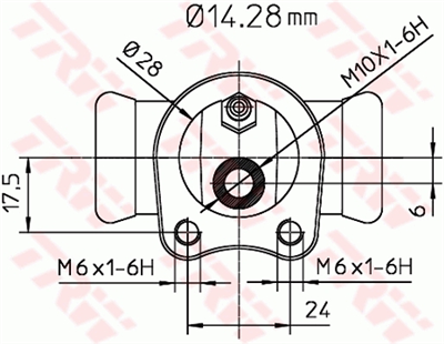 FREN SİLİNDİRİ ARKA SAĞ-SOL 14,3 MM OPEL CORSA A HB 1.0 82-93, 1.2 İ 89-93, 1.3 85-89, 1.3 İ 86-90, 1.3 S 82-89, 1.4 İ 90-93, 1.4 S 90-93, 1.6 GSİ 88-93, 1.5 D 87-93, KADETT C 1.2 73-77, 1.2 S 73-79, KADETT D 1.2 79-84, 1.2 S 79-84, 1.3 N 79-84, KADE