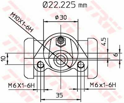FREN SİLİNDİRİ ARKA SAĞ-SOL 15,9 MM AUDI A2 1.2 TDİ 01-05, 1.4 00-05, 1.4 TDİ 00-05 