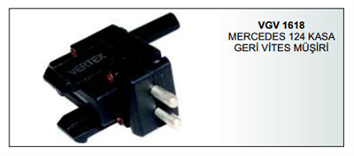 GERİ VİTES MÜŞÜRÜ VGV1618 MERCEDES 124 KASA GERİ VİTES MÜŞÜRÜ 