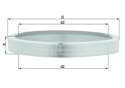 HAVA FILTRESI MERCEDES M102 W201 W124 S124 C124