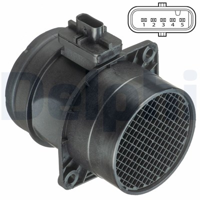 HAVA KÜTLE ÖLÇER (DEBİMETRE) AUDI A1 2.0 TDI 11-15, A3 2.0 TDI 16V 03-12, A4 2.0 TDI 07-15, A5 2.0 TDI 13-17, A6 2.0 TDI 13-18, Q2 2.0 TDI 16 =>, Q3 2.0 TDI 11-18, Q5 2.0 TDI 10-17, TT 2.0 TDI 14 =>, SEAT ALHAMBRA 2.0 TDI 11 =>, ALTEA 2.0 TDI 16V 06 
