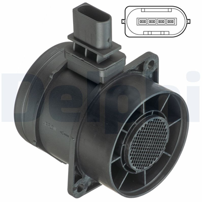HAVA KÜTLE ÖLÇER (DEBİMETRE) CHRYSLER 300 C 3.0 CRD 05-12, JEEP GRAND CHEROKEE 3.0 05-10, MERCEDES G 280 09 =>, SPRINTER 06-09, VITO 06 =>, VW CRAFTER 2.5 TDI 06-13 