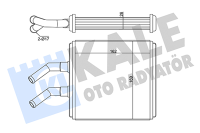 KALORİFER RADYATÖRÜ AL/BRZ RIO 