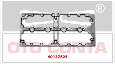 KAPAK CONTASI ÜST ALÜMİNYUM KAUÇUK KAPLI FIAT DUCATO 2.3 JTD-MTJ 